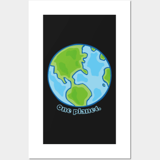 One Planet Earth Posters and Art